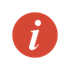 Red info icon