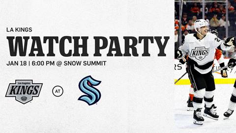 LA Kings Watch Party flyer