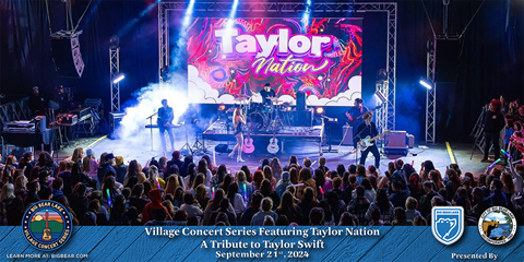 Taylor Nation event flyer for live persomance