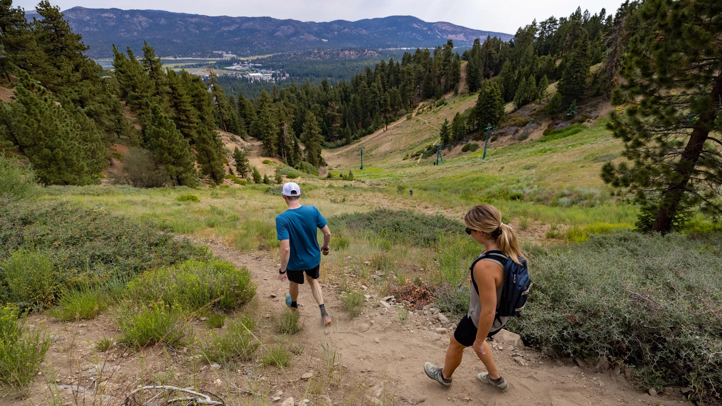 Big Bear Lake Hiking Scenic Walks Mountaintop Views