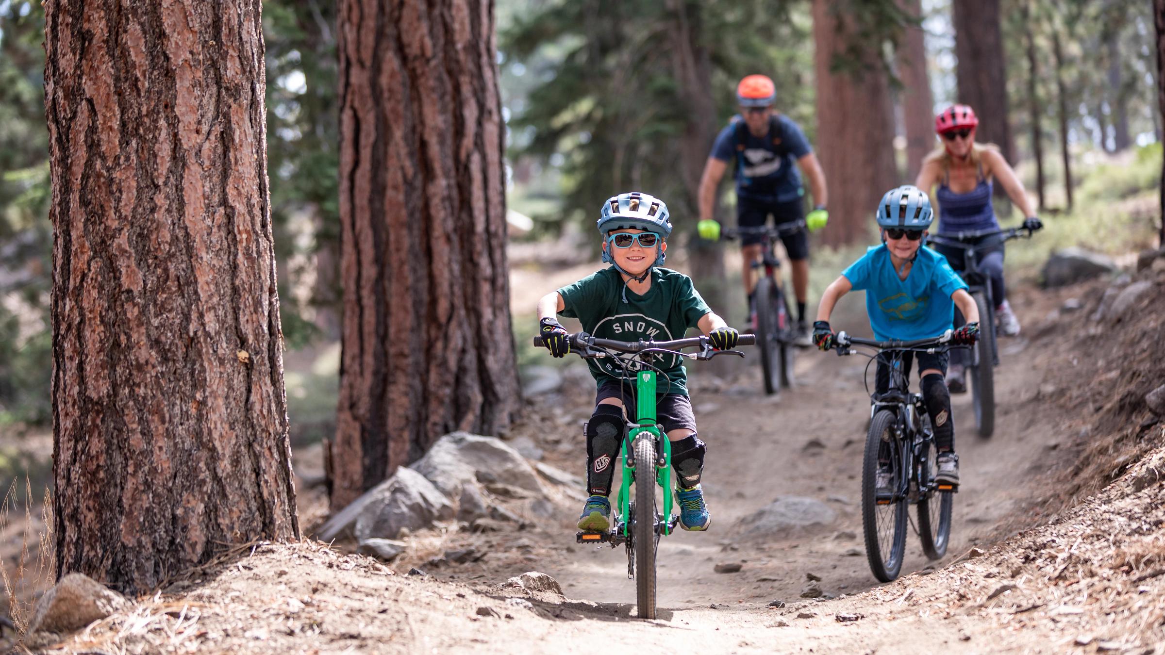 ski resort mountain biking