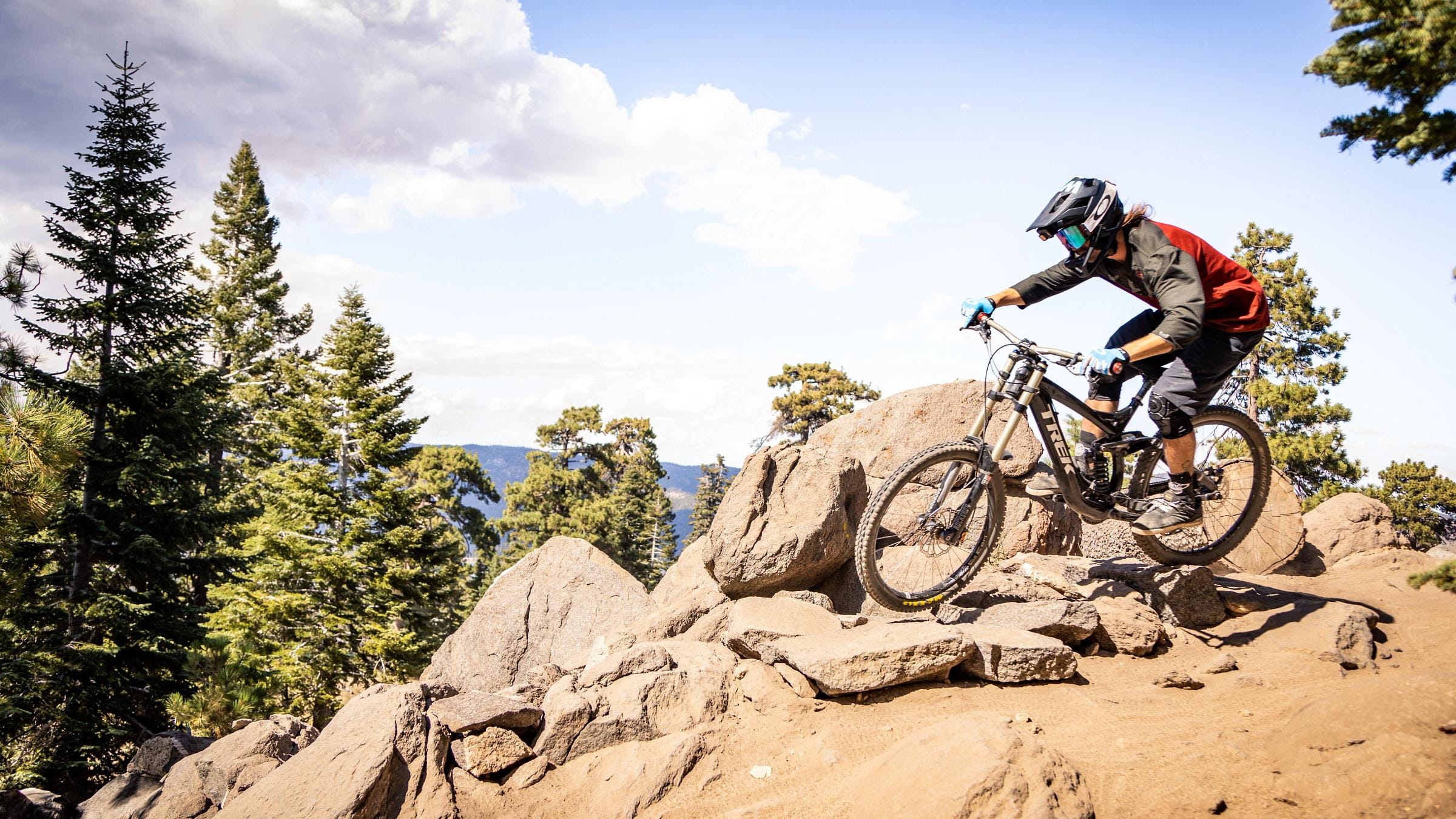 Downhill Mountain Bikes at Snow Summit Bike Park Bundle Packages Available